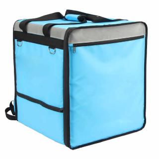 500D Tarpaulin Waterproof Insulated Thermal Motorcycle Food Delivery Backpack Bag
