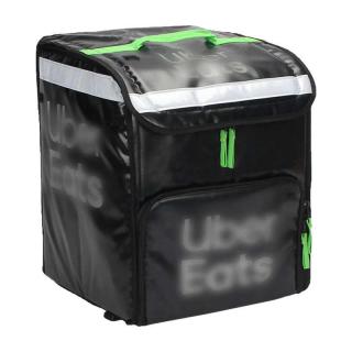 Custom 1680D 500D Uber Eats Insulated Food Delivery Bag For Bike Rider